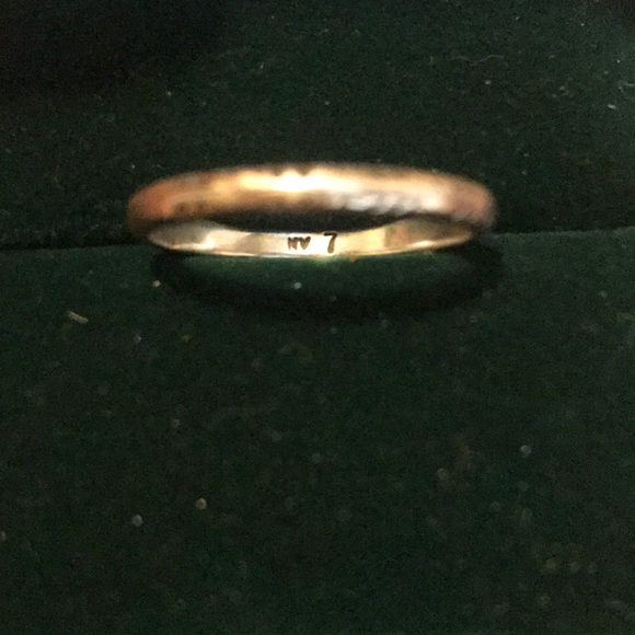 Vintage Sterling Silver Ring Size 7 - Picture 2 of 4